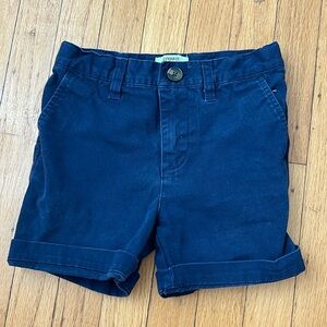 Boys navy blue shorts